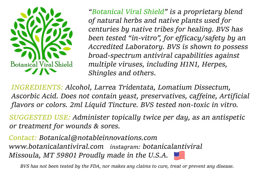 Botanical Viral Shield - Topical Treatment for Viral Outbreaks - 2ml Roll on